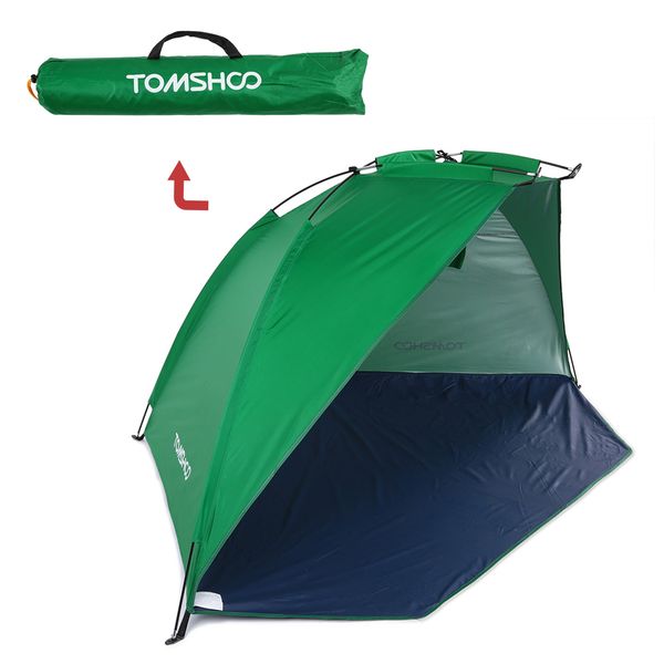 

tomshoo outdoor beach tent shelter 2 persons summer uv protecting tent sports sunshade camping fishing for picnic park