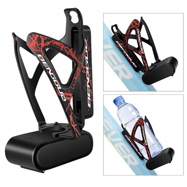 

mtb bicycle cup holder mountain bike bottle cage riding equipment with tool box