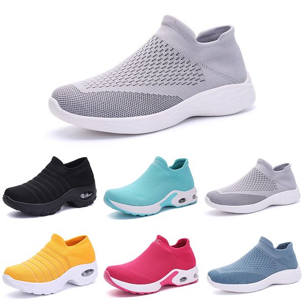 

new designer fashion casual sock shoes luxury men women breathable black slip on outdoor mens trainers sports sneakers size 36-44 color22