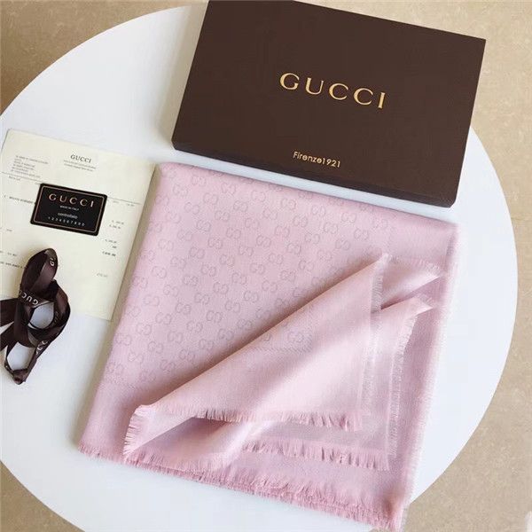 

Бренд женский осень и зима 140 * 140 см шарф платок серебряные линии буквы повседневн