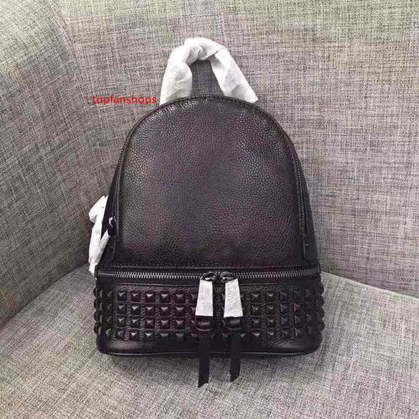 

2020 высокое качество роскошные дизайнерские рюкзаки женские сумки натуральная кожа брендовая сумочка рея молния средний шипованный рюкзак b