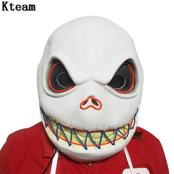 

led glowing the nightmare before christmas keychain jack mask skellington hanger mask the head glowed in the dark