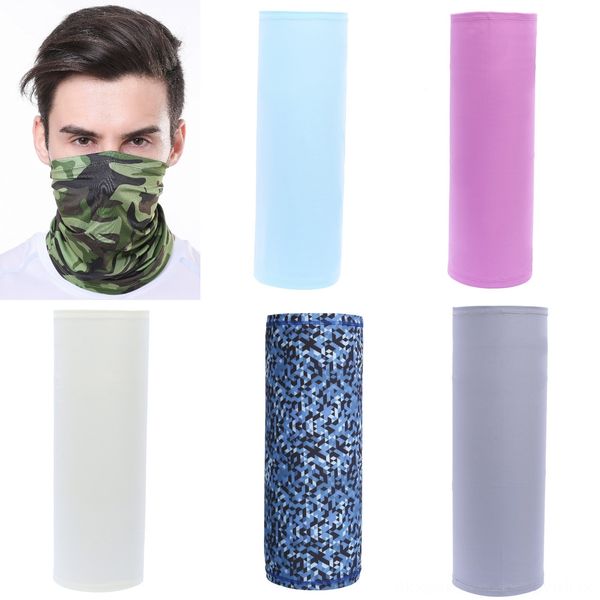 

p3h8h 3d face mask cover neck scarf bicycle fishing scarf bandana shield bicycle headwear ring gaiter mask balaclava, Black