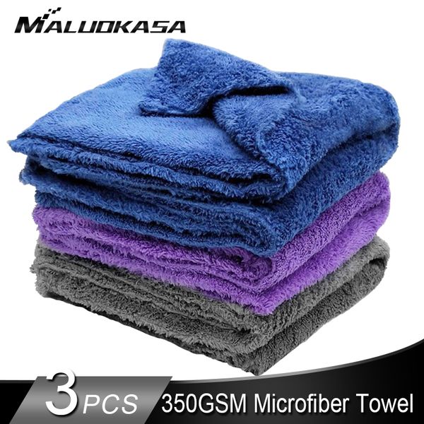 

car wash towel 350gsm microfiber car detailing cleaning drying care cloth 350 gsm double sided towel rag for cars kitchen