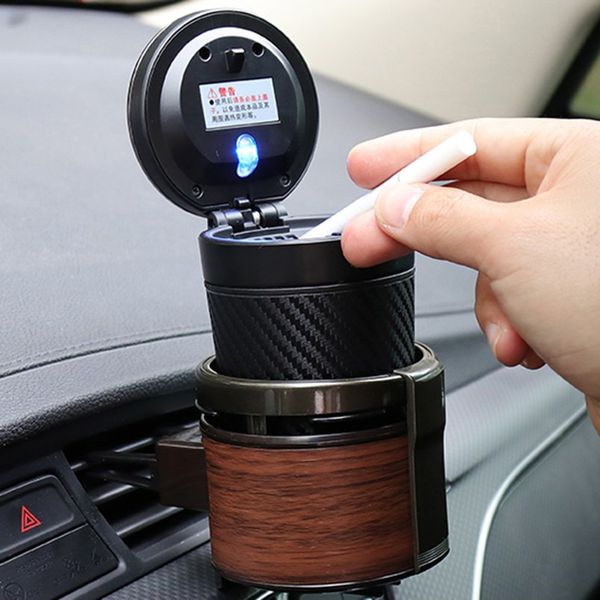 

carmate dz320 car air conditioner air outlet dashboard insert wood grain cup holder drink coffee holder car accessories