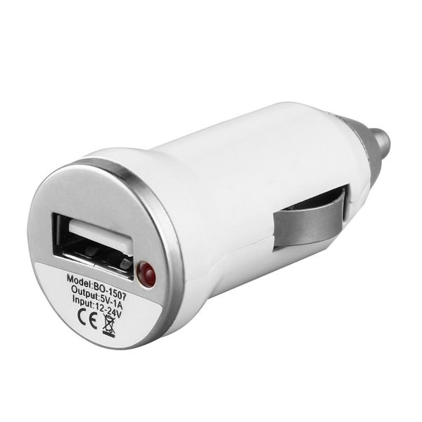 

usb car charger charging power adapter input 12-24v dc output 5.0v 1000ma