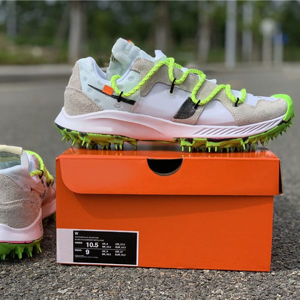 

New Arrival Zoom Terra Kiger 5 Running Shoes Off Designer Fashion Green White Mens Women Sports Sneaker Size 5.5-11