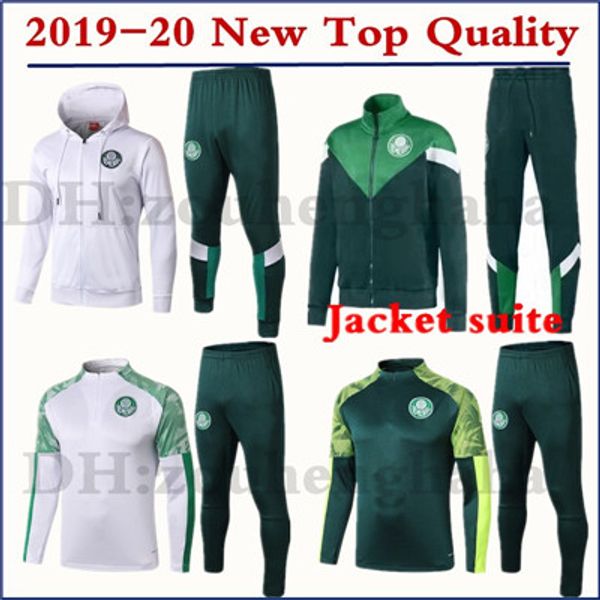 

2019 2020 palmeiras dudu jacket dry strike tracksuit squad drill 19 20 borja moises mina felipe melo goulart soccer training suit, Black