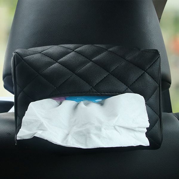 

tissue box chair back hanging sun visor convenience multifunctional car paper tray rectangle practical universal adjustable