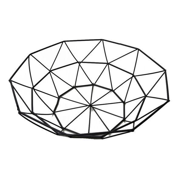 

metal wire fruit basket bowl candy snack storage container holder