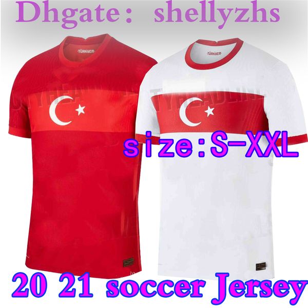 

size:s-xxl 2020 turkey euro cup soccer jersey 20 21 yazici caglar sÃ¶yÃ¼ncÃ¼ demiral ozan kabak calhanoglu celik homa away football shirts, Black;yellow