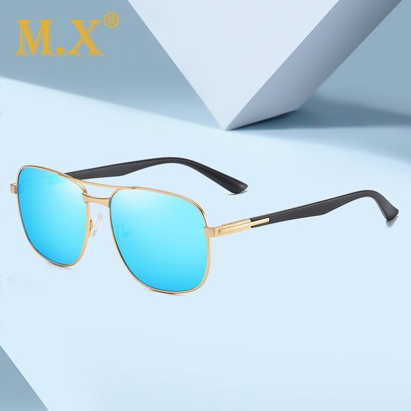 

mx sunglasses men polarized square retro new driving vintage super light fishing sunglasses mirror eyewear polaroid w5922, White;black