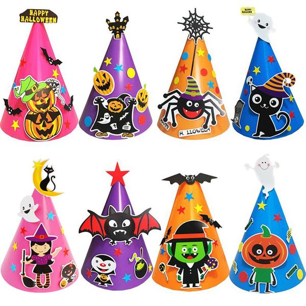 

diy cute handmade cap baby halloween decoration children hat cap boy girl gifts halloween supplies for party decor