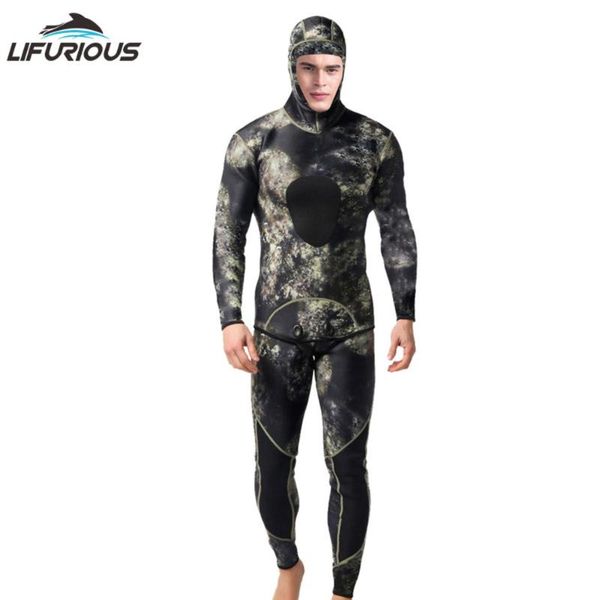 

professional 3mm swim wetsuits men's diving suit split scuba snorkel swimsuit spearfishing surfing jumpsuit equipment