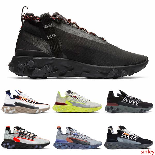 

react lw wr mid ispa men running shoes ghost aqua anthracite blue orange gun smoke wolf grey women mens trainers sports sneakers 36-45