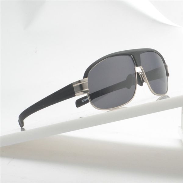 

mincl brand design retro polarized sunglasses men driving shades male vintage square sun glasses for men oculos eyeglasses nx, White;black