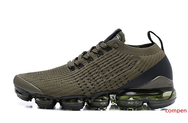 

2019 new knit 3.0 fly running shoes orbit metallic gold triple black white designer mens trainers sports sneakers size 36-45