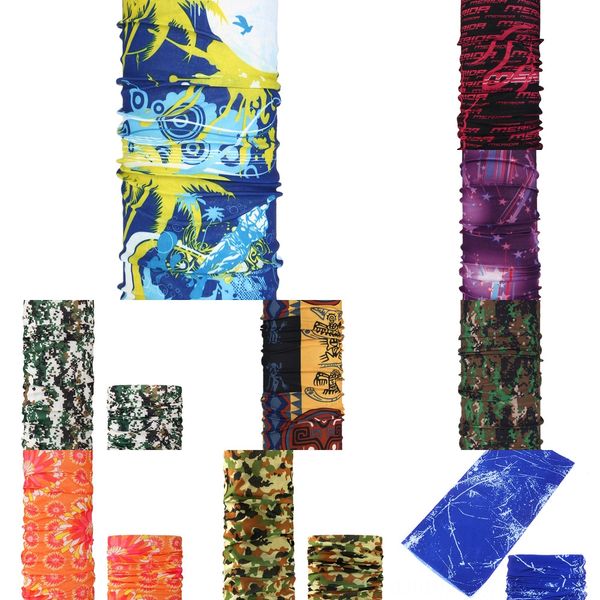 

h7jjl sports scarf winter snowboard mask climb magic scarf face equipment mens outdoor sun headband bicycle bandanas scarves cap, Black