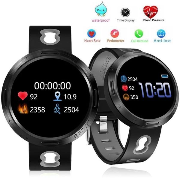 

smart watch m58 fitness tracker watch heart rate watch with smart waterproof wristband for ios android phone