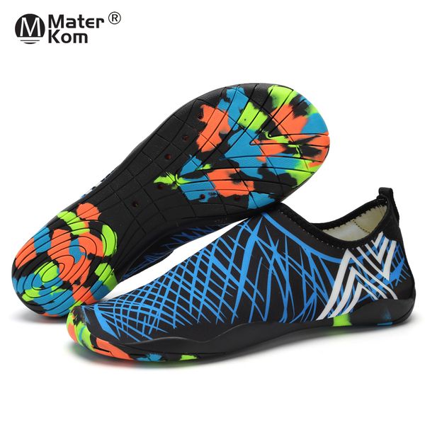 

size 35-47 men women beach water shoes schuhe outdoor yoga swimming quick-drying aqua shoe soft seaside wading shoes zapatos equipment