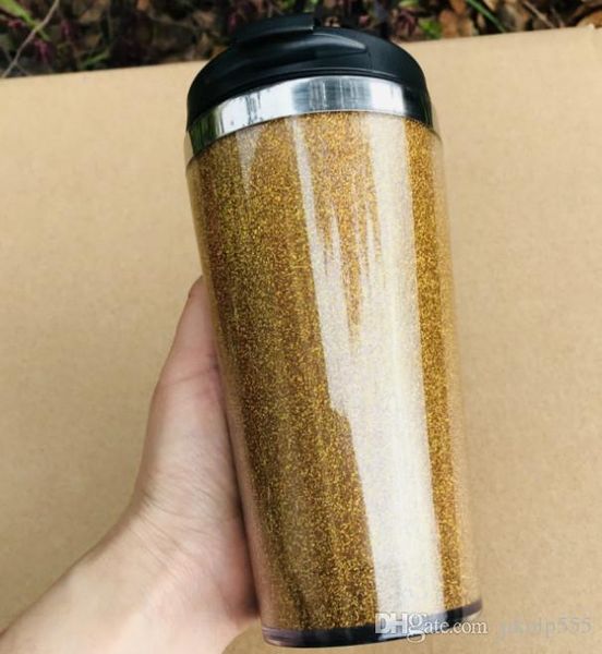 

из нержавеющей стали двухслойного пластика последней емкости 14.2oz, вкладыша из нержавеющей стали лазерной вспышки чашки порошка прозрачной