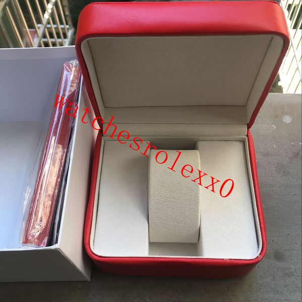 

Роскошный Новый Квадратный Красный Для Omega Box Часы Буклет Карты Теги И Документы Н
