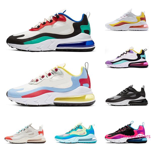 

new react 27c bauhaus optical hyper jade bright violet electro green designer blue void sneakers chaussures men women running shoes 7-12