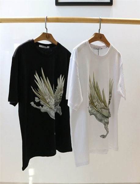 

mens designer t shirts brand tees animal pattern print for mens streetwear clothing luxury fashion mens clothing, White;black
