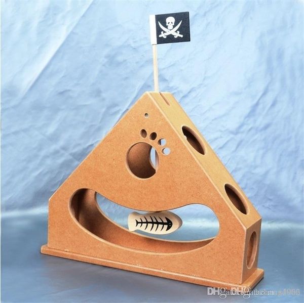 

collapsible tunnel pet supplies feather mice shape cat toy interactive play wooden creative wear resistant puzzle toys 39cc jj