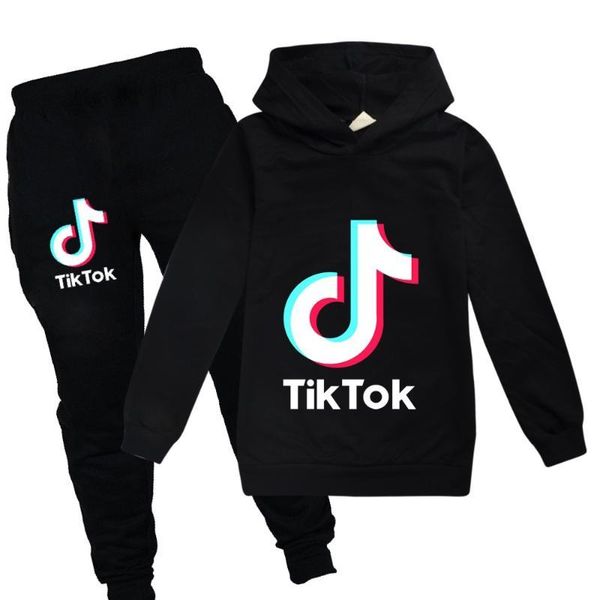 

tiktok kids baby boy clothes set long sleeved hoodies + pants outfit children infant clothing for children spring girls casual tracksuit, White