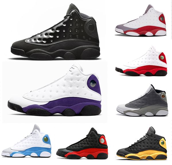 

13 LA Cap and Gown 13s Черные инфракрасные мужские баскетбольные кроссовки Atmosphere Grey GS Terracot