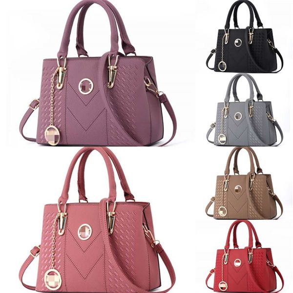 

vintage women handbags multi-pocket designers handbags shoulder bags female handle bags large capacity totes#258