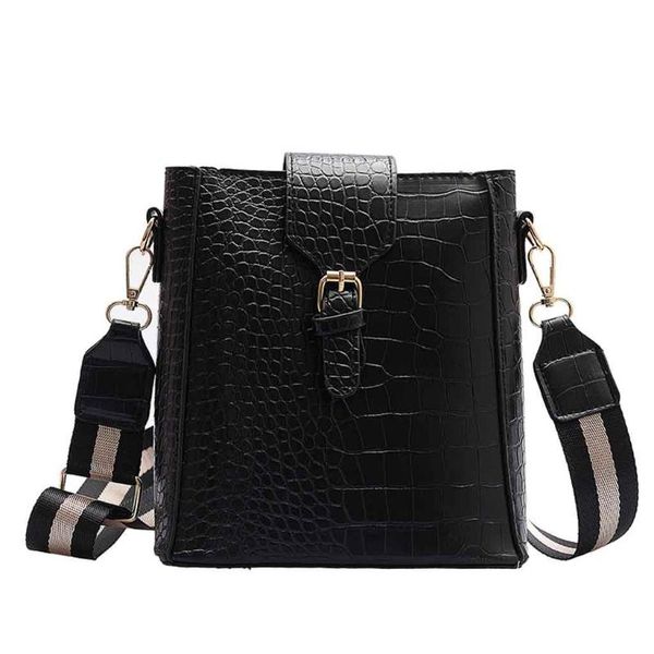 

crossbody bag for women leather hasp shoulder messenger bag fashion bucket female casual retro handbag ladies tote sac a main