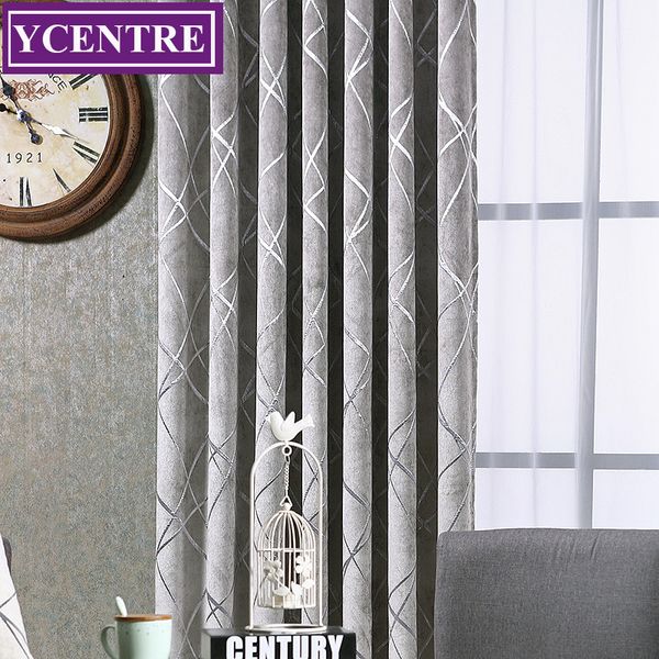 

ycentre decorative window drapes the beauty of lines jacquard heavy curtains european modern curtains/rideau/bedroom/livingroom