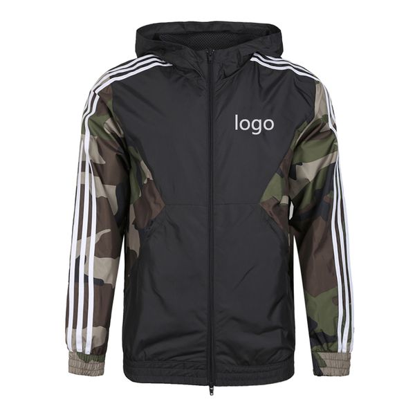 

men designer jacket coat brand sweatshirt hoodie long sleeve spring sports jacket zipper luxury windcheater mens clothes plus size, Black;brown