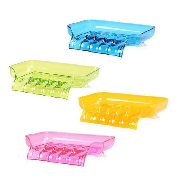 

waterfall plastic soap dish bathroom accessories drain soap box shower holder draining kitchen sink sponge holder