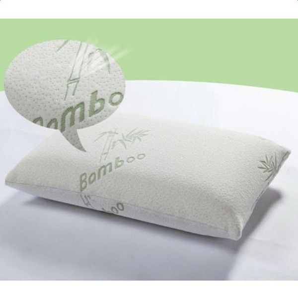Hypoallergenic Bamboo Fiber Memory Foam Pillow With Washable