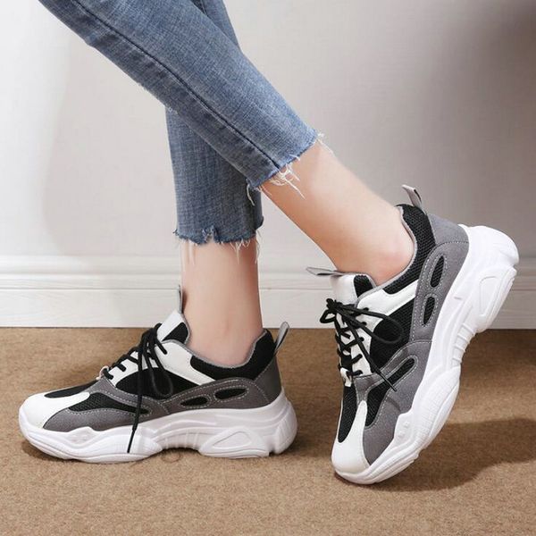 

women running shoes 2019 new fashion mesh sneakers women comfortable walking shoes zapatillas c34-13