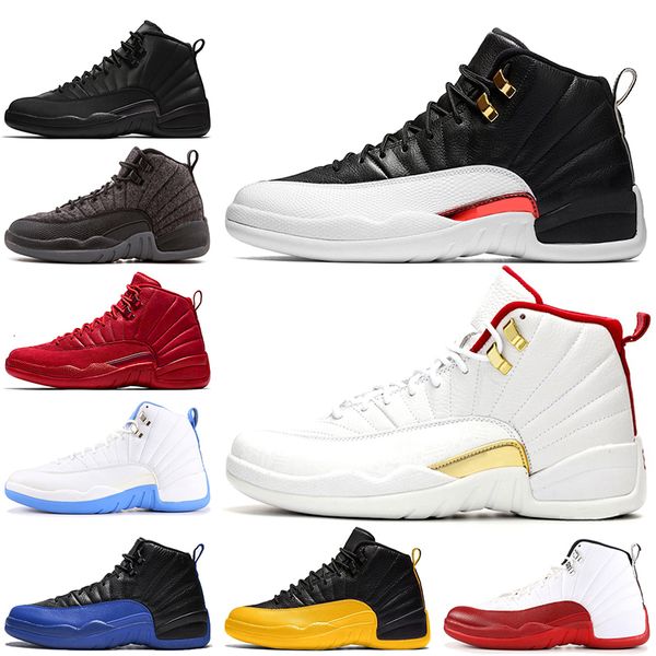 

fashion reverse taxi fiba 12s game royal 12 mens basketball shoes michigan university blue gym red bulls cny retro mens trainers sneakers