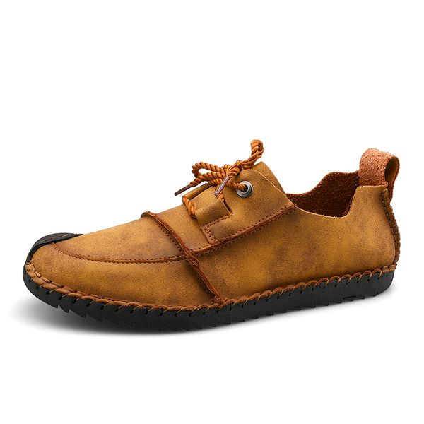 

spring&summer breathable men hiking shoes first layer cowhide leather outdoor sneakers men hiking sports big size 39-48