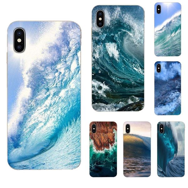 

custom for htc desire 530 626 628 630 816 820 830 one a9 m7 m8 m9 m10 e9 u11 u12 life plus tpu summer nature sea blue ocean waves