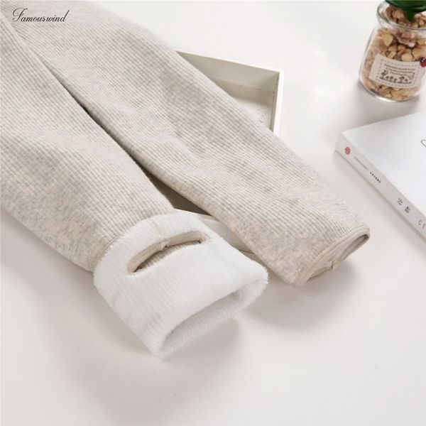 

autumn winter plus leggings pants thick fashion comfortable legging velvet casual solid color leggings tt3311, Black