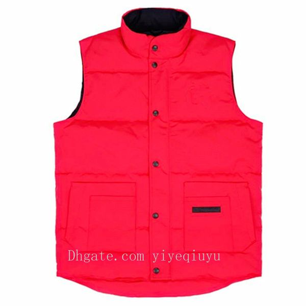 

2019 mens designer winter coats canada vests luxury down doudoune parka windbreaker down vest canadian women oie dropshipping, Black;white