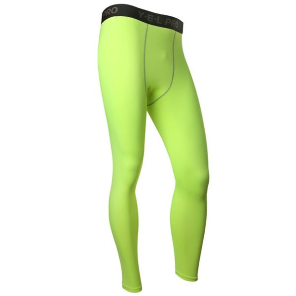 

men compression under tights high eleastic long leggings sports running base layer pants tights, Black;blue