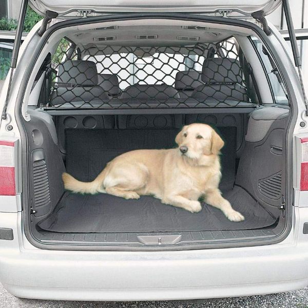 

practical car boot pet separation net fence safety barrier car pet isolation network safe driving