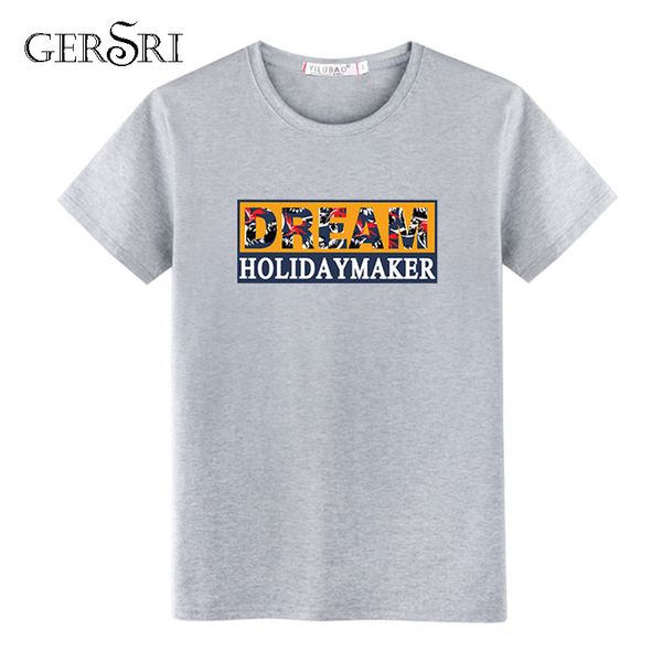 

gersri summer men t shirt summer tees wear cotton t-shirt men loose t-shirts fashion tshirts male plus size, White;black