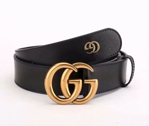 

2019 direct selling 2017 cowskin luxury genuine leather belt fashion designer alloy buckle men business waistband wholesale retail automati, White;black
