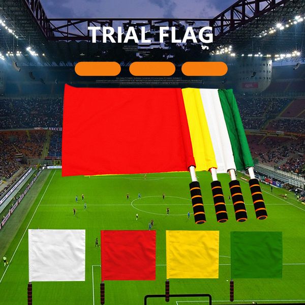 2020 32x36cm Custom Ball Game Referee Command Linesman Flag Signal