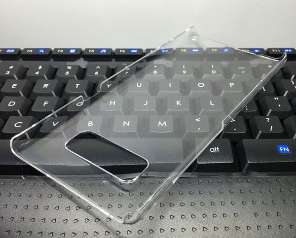 

transparent glass ultra thin hard cover for samsung galaxy s9+s8 s7 s6 frame cover