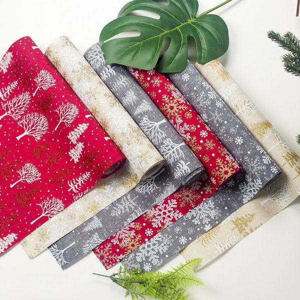 

table cloth runners tablecloth snow tree wedding christmas xmas party dining room mat print soft home 30 270 cm 2020